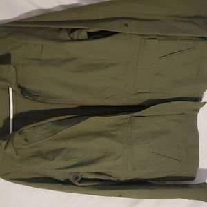 Jacket Croft & Barrow Women's Solid Green Medium Stretch